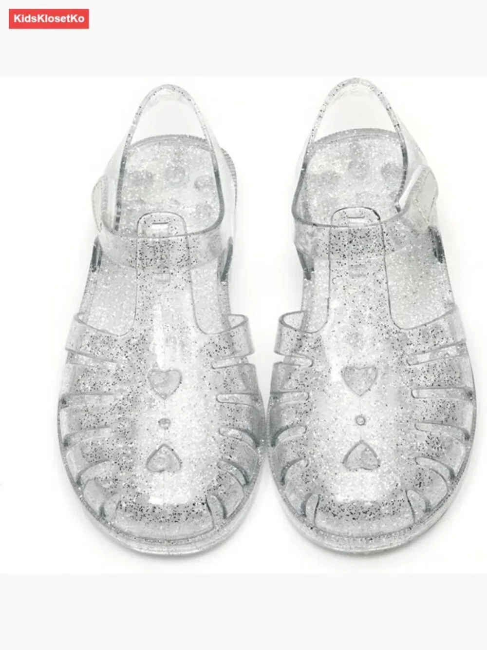 Closed Toe Jelly Sandals for Girls - Waterproof Fisherman Sandals